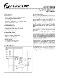 Click here to download PI74FCT162260TA Datasheet