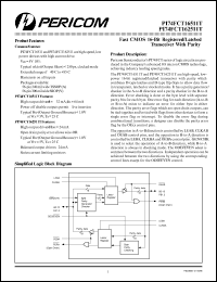 Click here to download PI74FCT162511 Datasheet