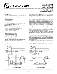 Click here to download PI74FCT162H646TK Datasheet