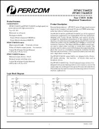 Click here to download PI74FCT162652 Datasheet