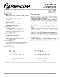 Click here to download PI74FCT16827TA Datasheet