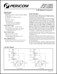 Click here to download PI74FCT162H952TV Datasheet