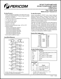 Click here to download PI74FCT645TP Datasheet