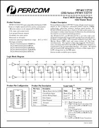 Click here to download PI74FCT273TL Datasheet