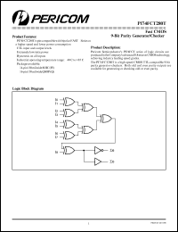 Click here to download PI74FCT280TQ Datasheet