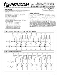 Click here to download PI74FCT373 Datasheet