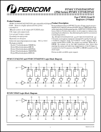 Click here to download PI74FCT374 Datasheet