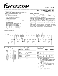 Click here to download PI74FCT377TP Datasheet