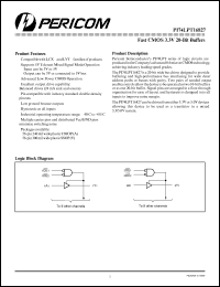 Click here to download PI74LPT16827V Datasheet