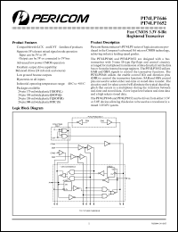 Click here to download PI74LPT652L Datasheet