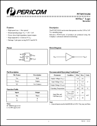 Click here to download PI74ST1G04 Datasheet