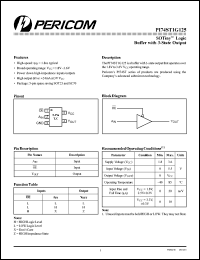 Click here to download PI74ST1G125T Datasheet