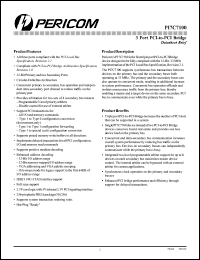 Click here to download PI7C7100 Datasheet