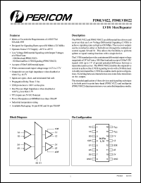 Click here to download PI90LV022W Datasheet