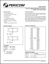 Click here to download PI3C32X245 Datasheet