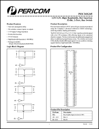 Click here to download PI3C34X245 Datasheet