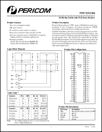 Click here to download PI5C32X2384 Datasheet