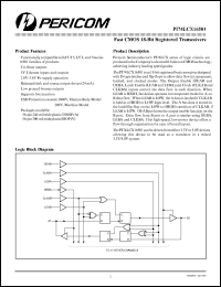 Click here to download PI74LCX16501A Datasheet