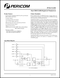 Click here to download PI74LCX16501 Datasheet