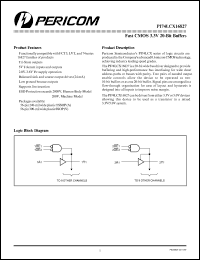 Click here to download PI74LCX16827V Datasheet