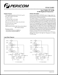 Click here to download PI74LCX16952 Datasheet