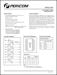 Click here to download PI74LCX241S Datasheet