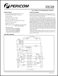 Click here to download PI74LCX646S Datasheet