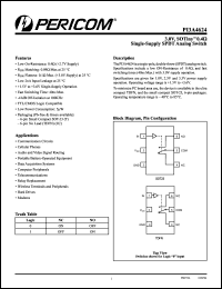 Click here to download PI3A4624TX Datasheet