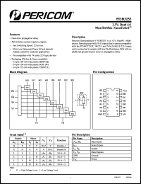 Click here to download PI3B3253 Datasheet