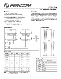 Click here to download PI3B32X384B Datasheet