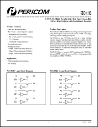 Click here to download PI3C3126 Datasheet
