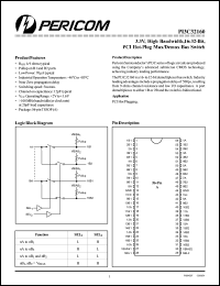 Click here to download PI3C32160 Datasheet