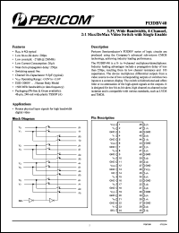 Click here to download PI3DBV40 Datasheet