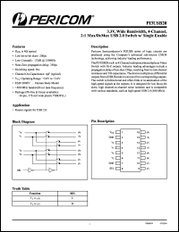 Click here to download PI3USB20 Datasheet