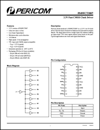 Click here to download PI49FCT3807 Datasheet
