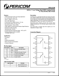Click here to download PI5A3158 Datasheet