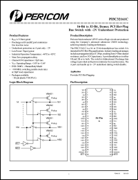 Click here to download PI5C32161C Datasheet