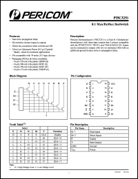 Click here to download PI5C3251QE Datasheet