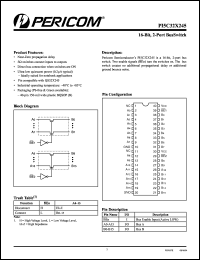 Click here to download PI5C32X245 Datasheet