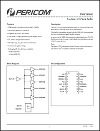 Click here to download PI6C185-01LE Datasheet