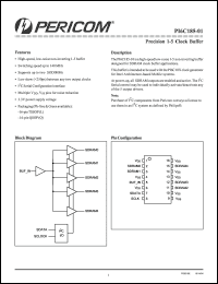 Click here to download PI6C185-01QI Datasheet