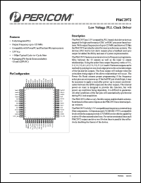 Click here to download PI6C2972FCE Datasheet