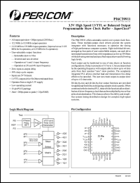 Click here to download PI6C399111J Datasheet