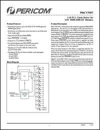 Click here to download PI6CVF857NF Datasheet