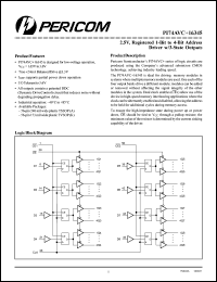 Click here to download PI74AVC16345 Datasheet