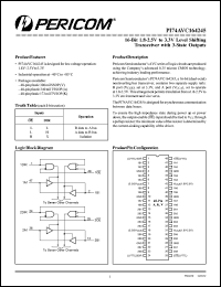 Click here to download PI74AVC164245 Datasheet