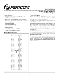 Click here to download PI74AVC16834 Datasheet