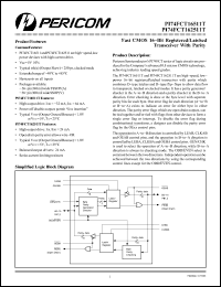 Click here to download PI74FCT162511 Datasheet