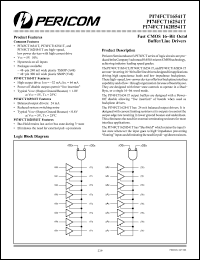 Click here to download PI74FCT162H541T Datasheet