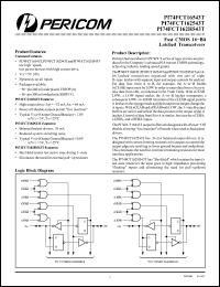Click here to download PI74FCT16543T Datasheet